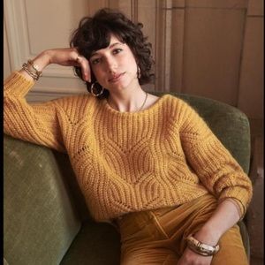 Boxy Sezane sweater Size M